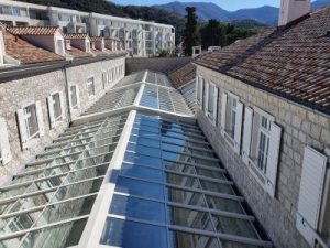 retractable skylight
